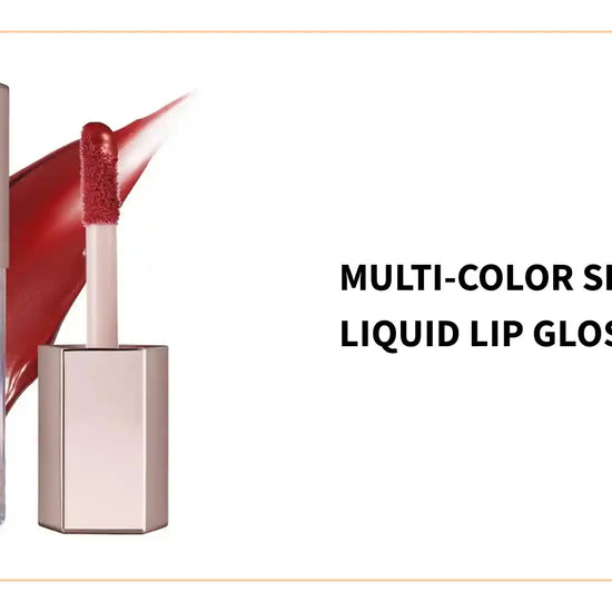 Multi-Color Shiny Liquid Lip Gloss by@Outfy